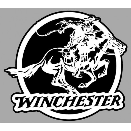 WINCHESTER  Sticker vinyle laminé