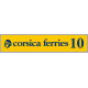 corsica ferries 2010 Laminated decal