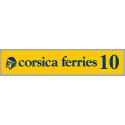 corsica ferries Millésime 2010  Sticker vinyle laminé