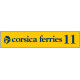 corsica ferries Millésime 2019  Sticker vinyle laminé