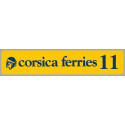 corsica ferries Millésime 2011  Sticker vinyle laminé