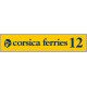 corsica ferries 2019 Laminated decal