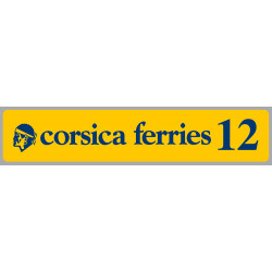 corsica ferries Millésime 2019  Sticker vinyle laminé