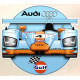 AUDI GULF Sticker vinyle laminé