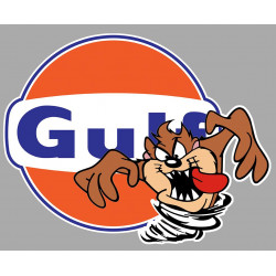 GULF right TAZ laminated decal