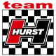 HURST  TEAM laminated decal