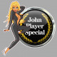 JPSRight Pin Up  laminated decal