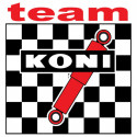 KONI Team laminated decal