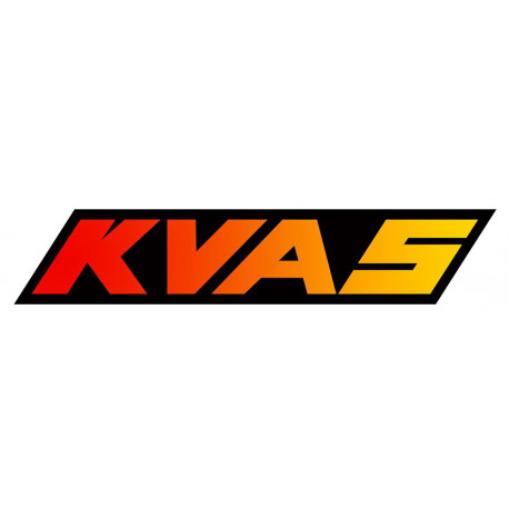 KVAS laminated decal