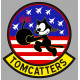 TOMCATTERS  Laminated decal