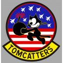 TOMCATTERS  Laminated decal