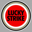 LUCKY STRIKE laminated decal