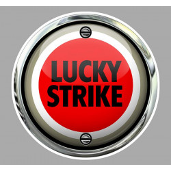 LUCKY STRIKE Trompe-l'oeil Sticker  vinyle laminé