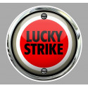 LUCKY STRIKE Trompe-l'oeil Sticker  vinyle laminé