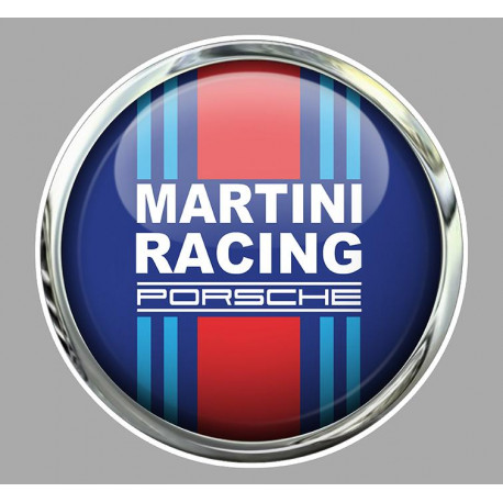 PORSCHE MARTINI Laminated decal