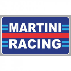 MARTINI Racing laminated decal
