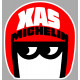 MICHELIN  XAS left laminated vinyl decal