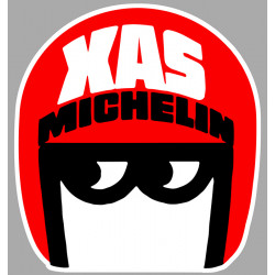 MICHELIN  XAS left laminated vinyl decal