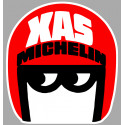 MICHELIN  XAS left laminated vinyl decal