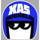 MICHELIN  XAS left laminated vinyl decal