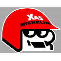 MICHELIN  XAS left laminated vinyl decal