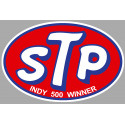 STP Indy Sticker vinyle laminé