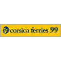 corsica ferries 1999 Laminated decal