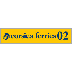 corsica ferries 2002 Laminated decal