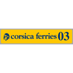 corsica ferries 2003 Laminated decal