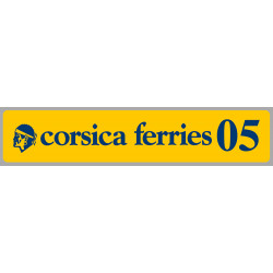 corsica ferries 2005 Laminated decal