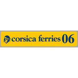 corsica ferries Millésime 2006  Sticker vinyle laminé