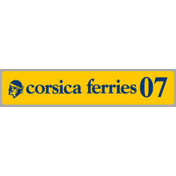 corsica ferries Millésime 2007  Sticker vinyle laminé