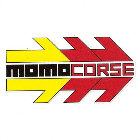 MOMO CORSE  Laminated decal