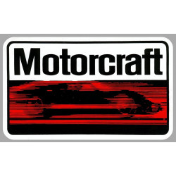 MOTORCRAFT Sticker vinyle laminé
