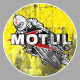 MOTUL  " trashed " laminated decal