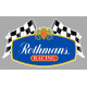 ROTHMANS Flags Sticker vinyle laminé