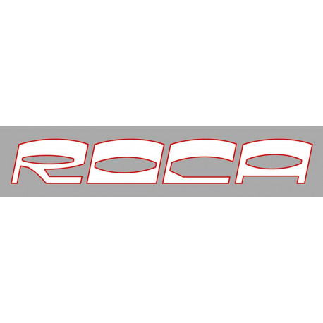 ROCA  Laminated decal