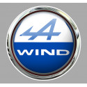 WIND Laminated decal