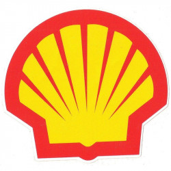 SHELL  Laminated decal