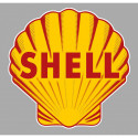 SHELL  Sticker vinyle laminé