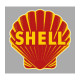 SHELL  Laminated decal