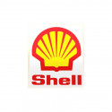 SHELL  Sticker vinyle laminé