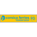 corsica ferries 1993 Laminated decal