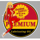 SHELL  Premium Pin Up  gauche Sticker vinyle laminé