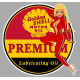 SHELL Premium  Pin Up droite Sticker vinyle laminé