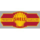 SHELL Premium  Premium Gasoline Sticker vinyle laminé