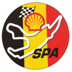 SHELL SPA Sticker vinyle laminé