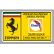 FERRARI Glasurit  Laminated decal