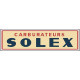 SOLEX Carburateur laminated vinyl decal