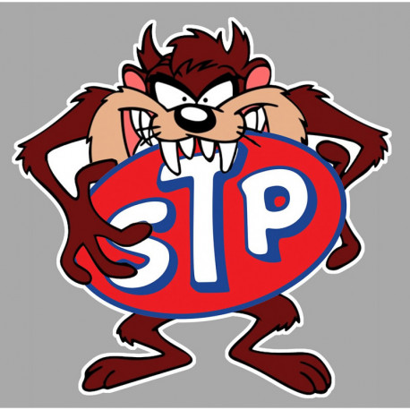 STP  TAZ Sticker vinyle laminé